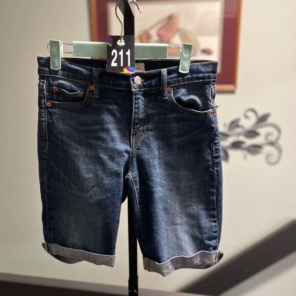 GAP Indigo Bermuda Shorts Size25 #DO211 - Picture 8 of 8